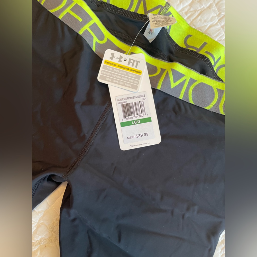 NWT padded compression shorts